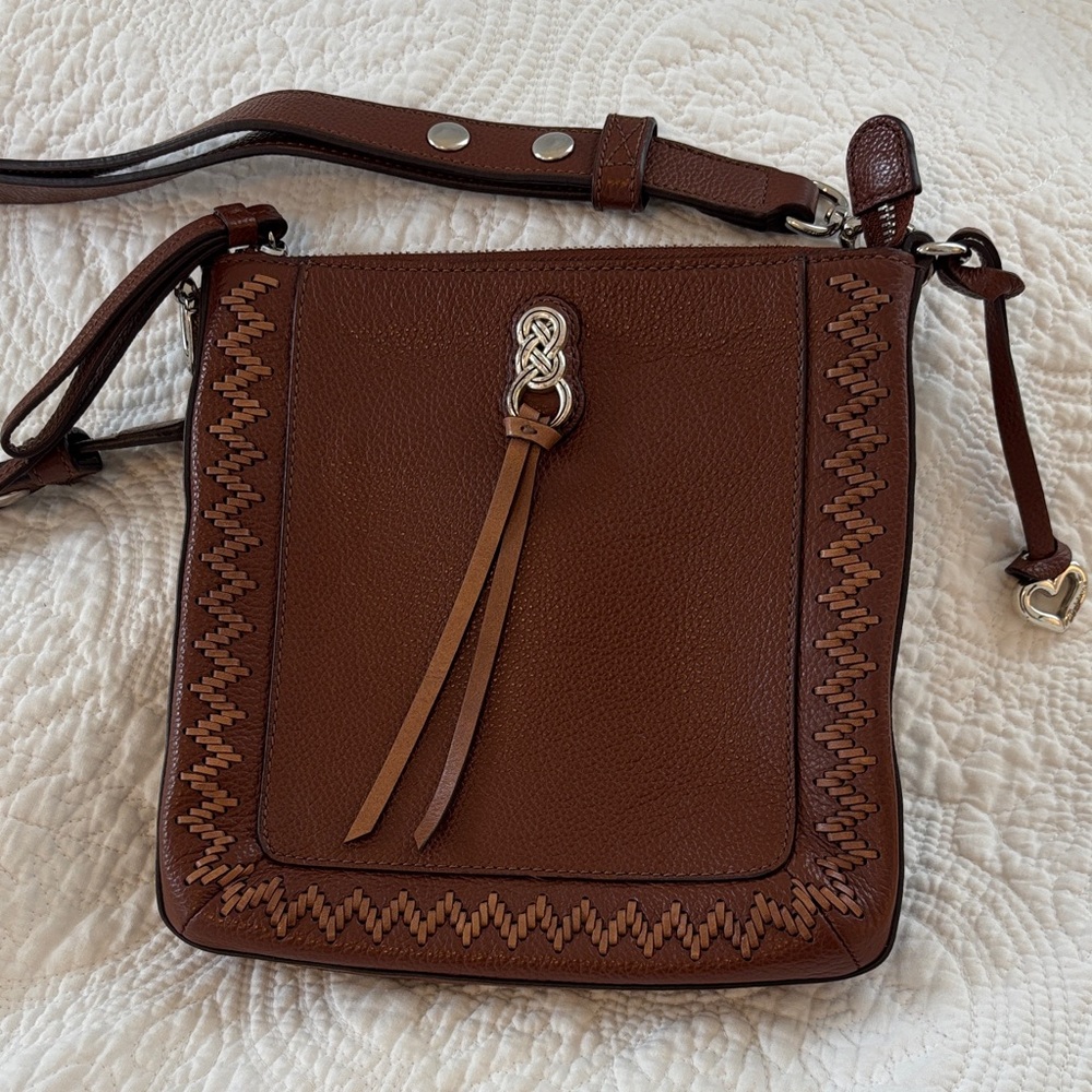 Brighton Brown Leather Shoulder Bag